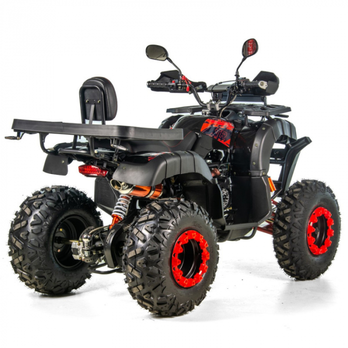ATV XTR 012/10 PRO HUMMER, roti 10 inch, 250cc, 1+1 viteze, culoare negru/rosu [3]