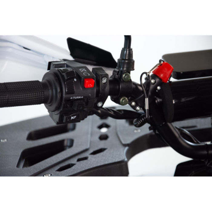 ATV XTR Pro FireShot 002, roti 8 inch, 125cc, 1+1 viteze, culoare negru/rosu [9]