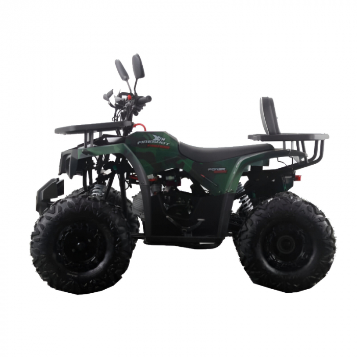 ATV XTR Pro FireShot 002, roti 8 inch, 125cc, 1+1 viteze, culoare verde camo [2]