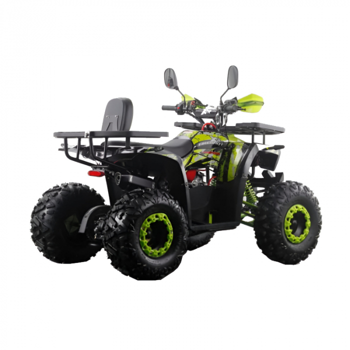 ATV XTR Pro FireShot 002 roti 8 inch,125cc, 3+1 viteze, culoare negru/lime [2]