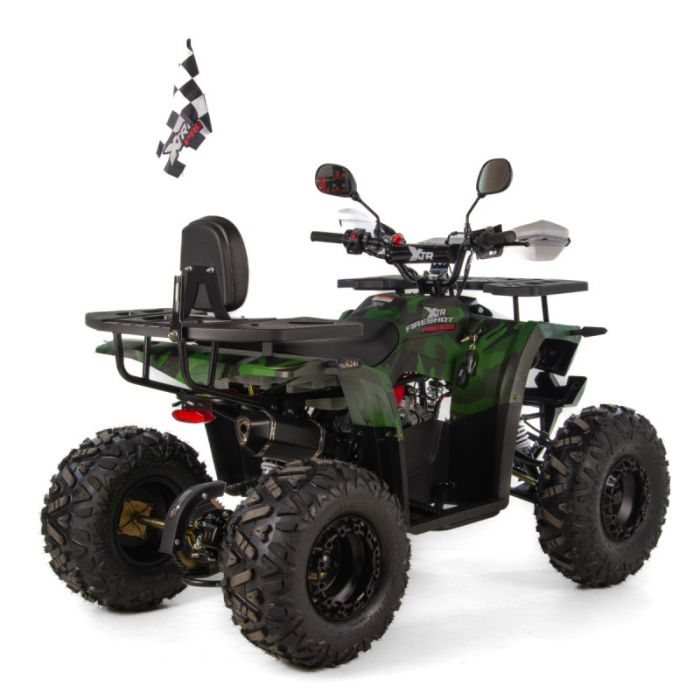 ATV XTR Pro FireShot 002, roti 8 inch, 125cc, 3+1 viteze, culoare verde camo [3]
