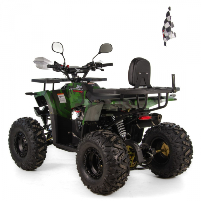 ATV XTR Pro FireShot 002, roti 8 inch, 125cc, 3+1 viteze, culoare verde camo [4]