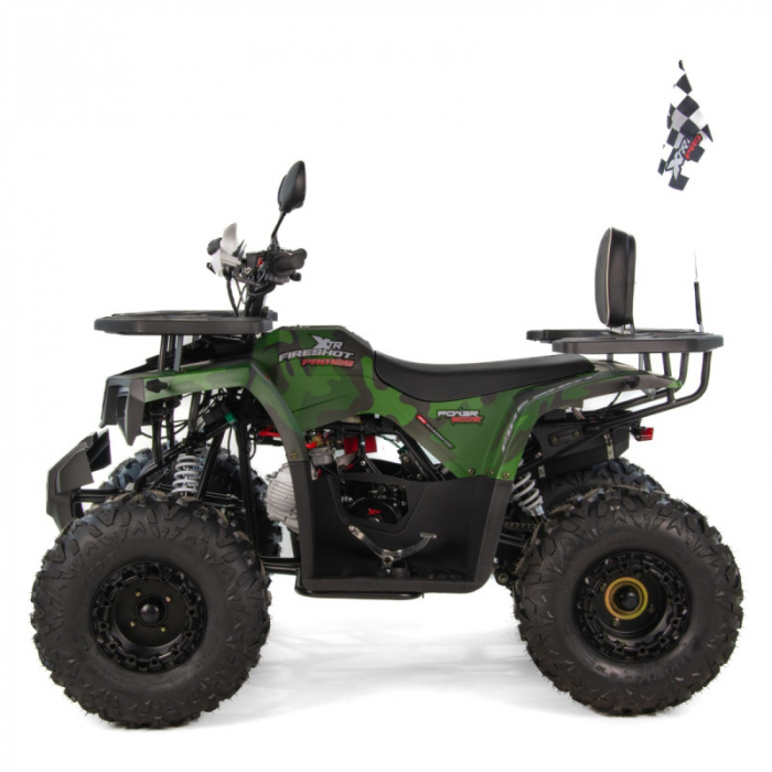 ATV XTR Pro FireShot 002, roti 8 inch, 125cc, 3+1 viteze, culoare verde camo [5]