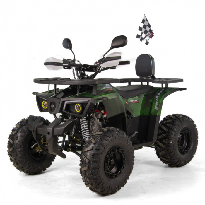 ATV XTR Pro FireShot 002, roti 8 inch, 125cc, 3+1 viteze, culoare verde camo [6]