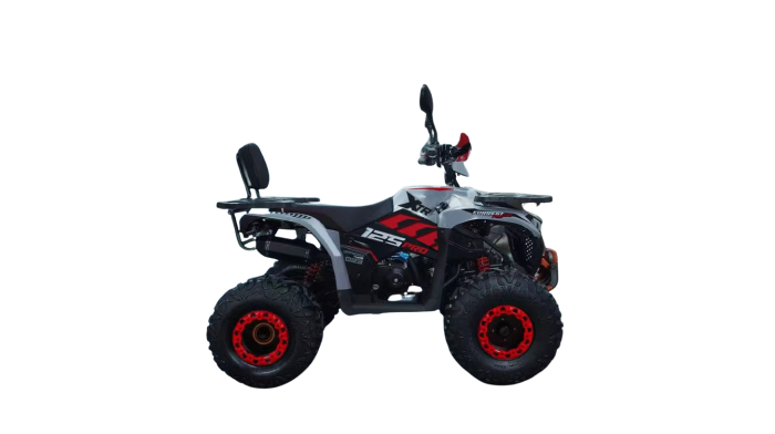 ATV XTR Pro Forest 125cc, 8 inch,  Semi-Automat 1+1, Pornire Electrica, Gri-Rosu [2]