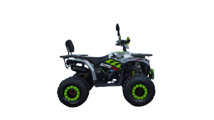 ATV XTR Pro Forest 125cc, 8 inch,  Semi-Automat 1+1, Pornire Electrica, Gri-Lime [2]