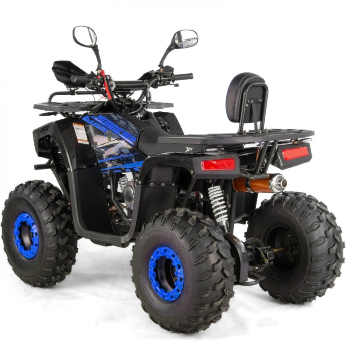 ATV XTR Pro Hurricane, roti 8 inch, 150cc, 3+1 viteze, culoare negru/albastru [3]