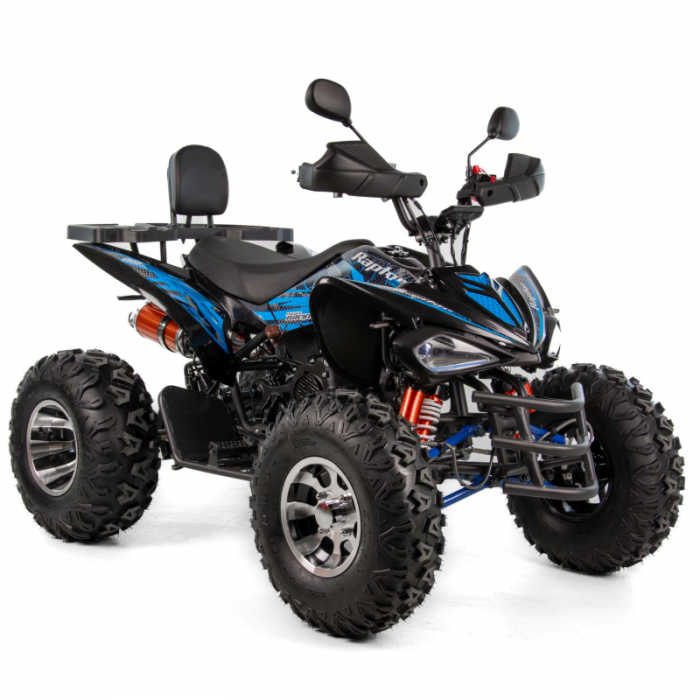 ATV XTR Pro Raptor 015, roti 10 inch, 250cc, 4+1 viteze, culoare negru albastru