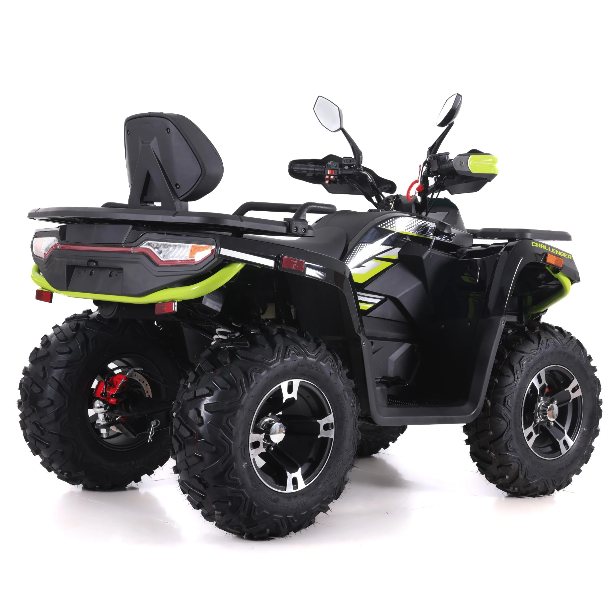 ATV Asix Challenger 300, roti 12 inch, 2+1 viteze, culoare negru/verde, inregistrabil T3B [5]