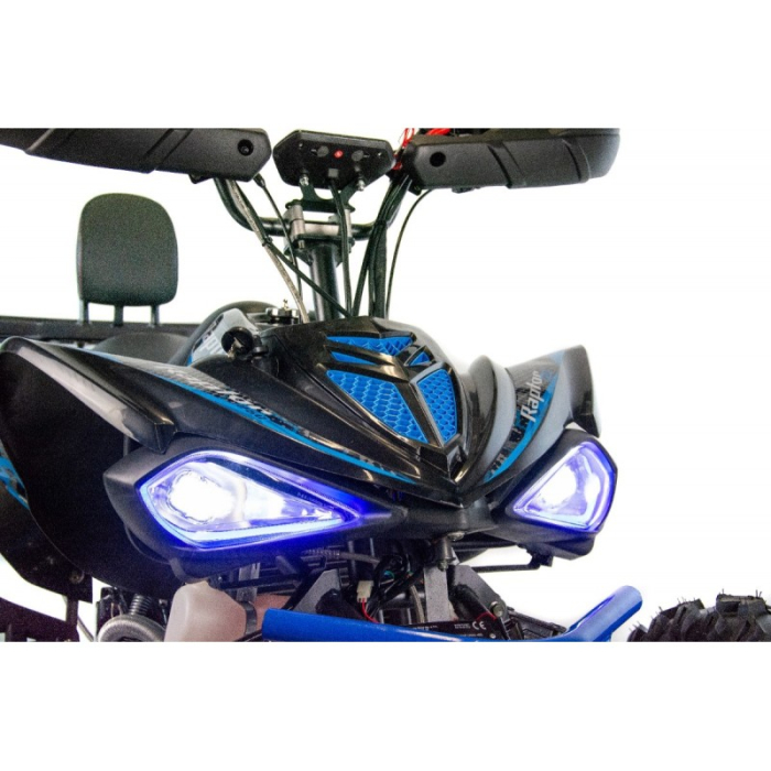 ATV XTR Pro Raptor 016, roti 8 inch,125cc, 1+1 viteze, culoare negru/lime [14]