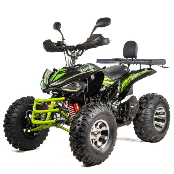 ATV XTR Pro Raptor 016, roti 8 inch,125cc, 1+1 viteze, culoare negru/lime [6]