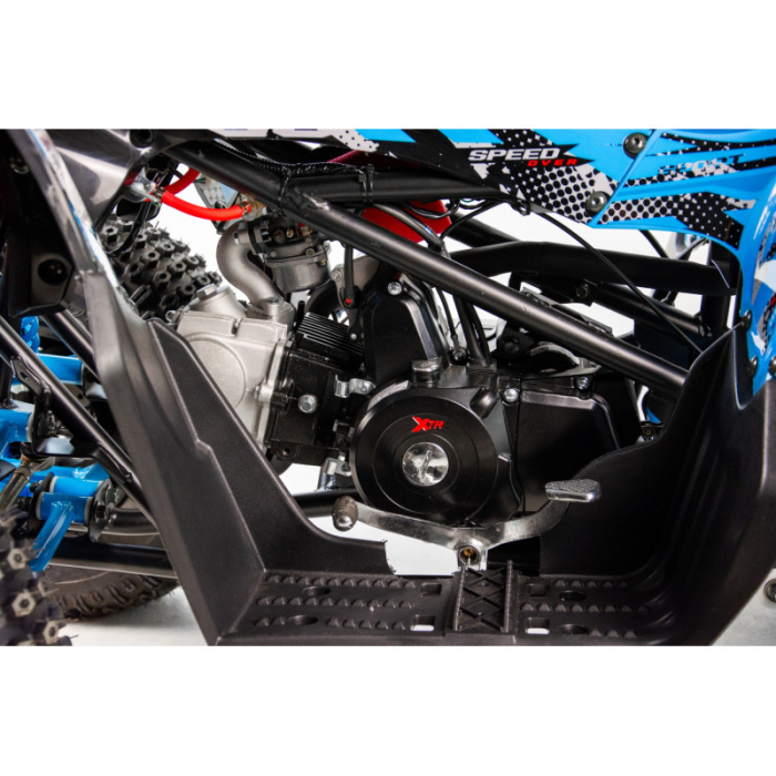 ATV XTR Pro Raptor 016, roti 8 inch, 125cc, 1+1 viteze, culoare negru/albastru [13]