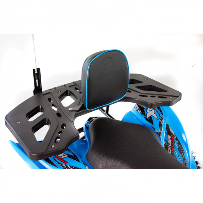 ATV XTR Pro Raptor 016, roti 8 inch, 125cc, 1+1 viteze, culoare negru/albastru [15]