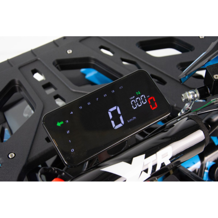 ATV XTR Pro Storm, roti 8 inch, 125cc, 1+1 viteze, culoare negru/albastru [11]