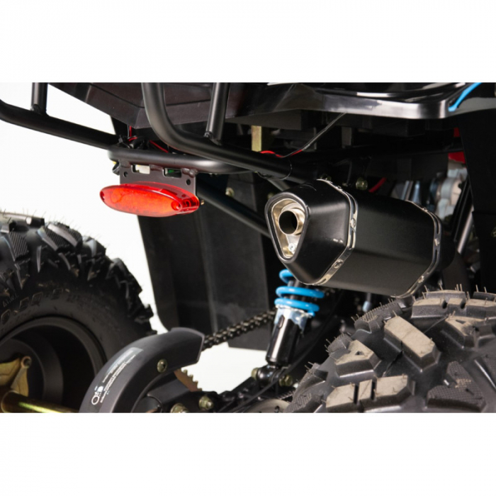ATV XTR Pro Storm, roti 8 inch, 125cc, 1+1 viteze, culoare negru/rosu [8]