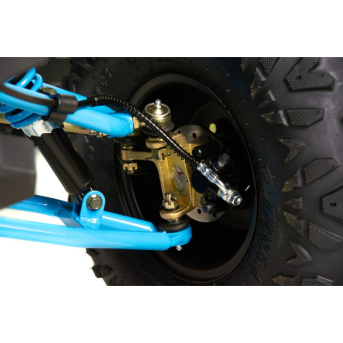 ATV XTR Varia Pro Bombardier 008/8, roti 8 inch, 125 cc, 3+1 viteze, culoare negru/rosu [12]