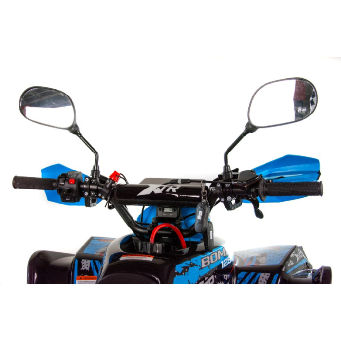 ATV XTR Varia Pro Bombardier 008/8, roti 8 inch, 125 cc, 3+1 viteze, culoare negru/rosu [9]