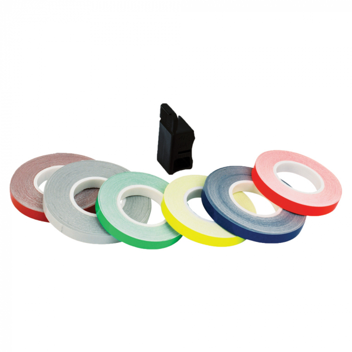 Banda roti jante, verde reflectorizant, cu aplicator (lungime 6m, latime 7mm)