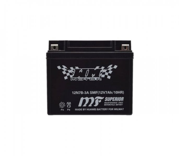 Baterie moto atv WMX 12N7B-3A, 12v, 7ah