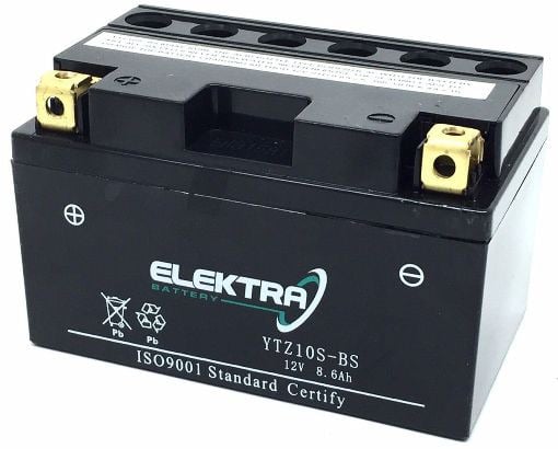 Baterie moto + electrolit 12V10Ah YTZ10S-BS YTZ10-S