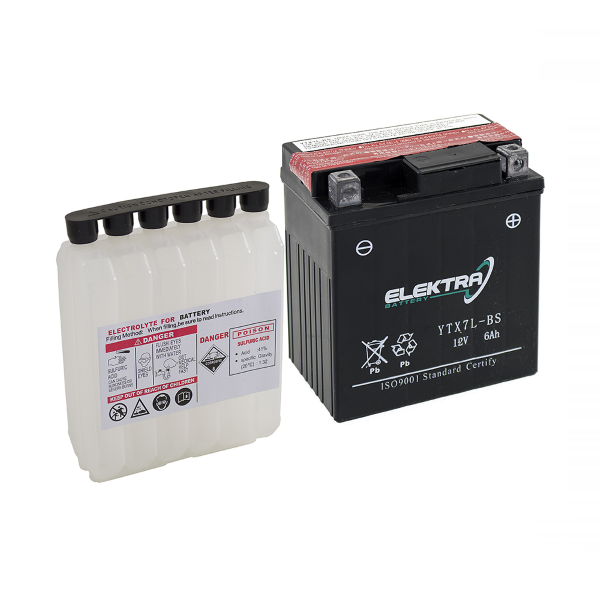 Baterie moto + electrolit 12V12Ah YTX14-BS