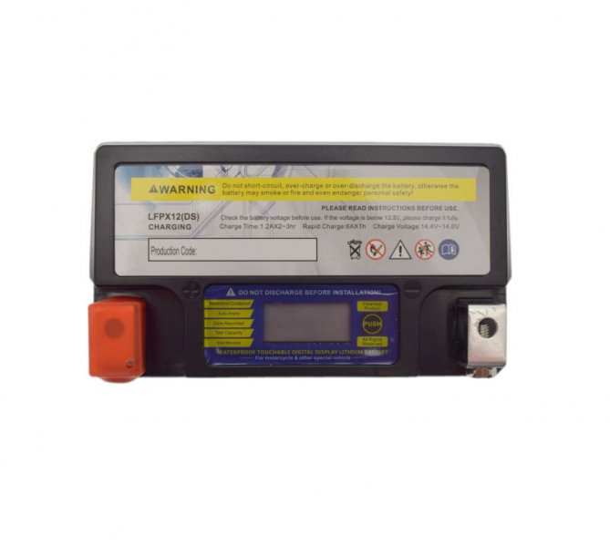 Baterie moto WTX12-BS, YTX12-BS, litiu [2]