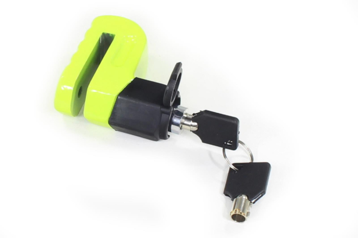 Blocaj disc frana Oxford 015, culoare verde fluo [2]