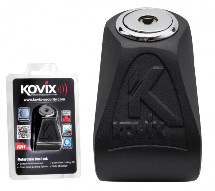 Blocaj disc frana (antifurt) Kovix KN1, culoare negru [2]