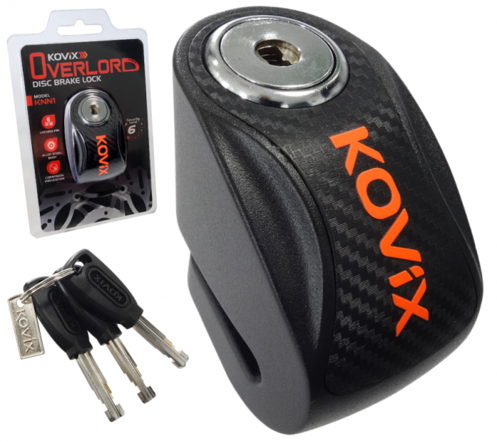 Blocaj disc frana (antifurt) Kovix KNN1, culoare negru [6]