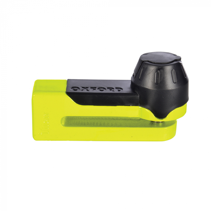 Blocaj disc frana Oxford Titan, galben, saculet depozitare, bolt (10mm) [2]