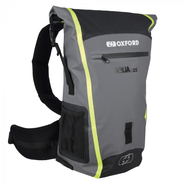Borseta Oxford AQUA B-25 HYDRO - Gri / Negru / Fluo [2]