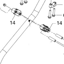 Bucsa coloana directie Ski-Doo nr14