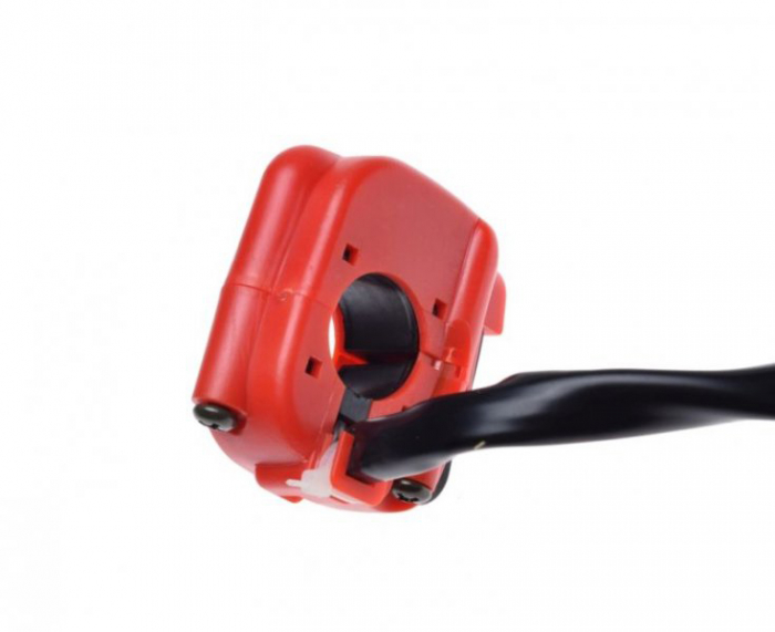 Buton pornit - oprit moto&atv, WM, culoare rosu [3]