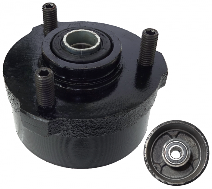 Butuc roata fata dreapta ATV 110/125, 3 prezoane [2]