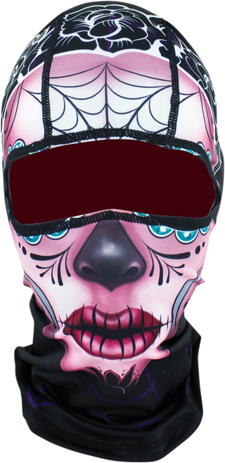 Cagula Snow Ski Zanheadgear Polyester Sugar Skull