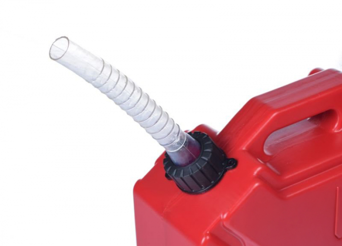 Canistra carburant, plastic si prindere, 5 litri, culoare rosu [3]