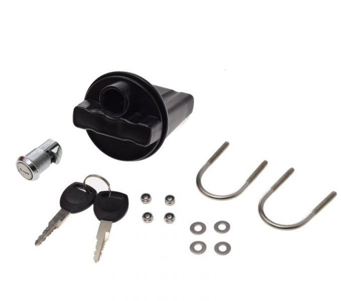 Canistra carburant, plastic si prindere, 5 litri, culoare rosu [4]