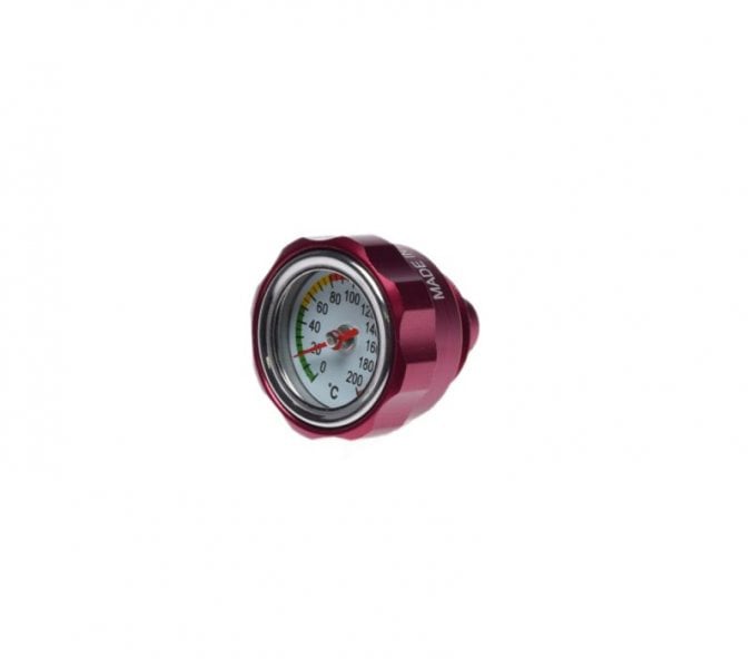 Capac buson ulei motociclete cu indicator temperatura, filet M27x3