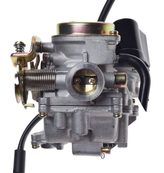 Carburator 4T, capac metal la membrana, diametrul clapetei 18mm [3]