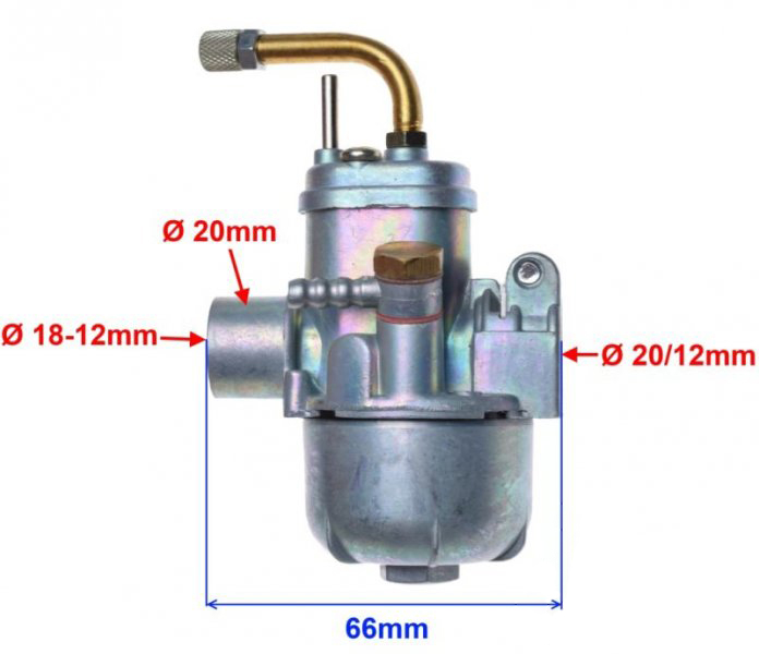 Carburator Hercules, KTM, Puch, Sachs shiber 12 mm [2]
