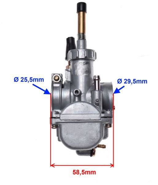 Carburator K90, diametrul clapetei 19mm [2]