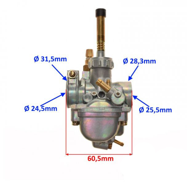 Carburator L50, diametrul clapetei 17mm [2]
