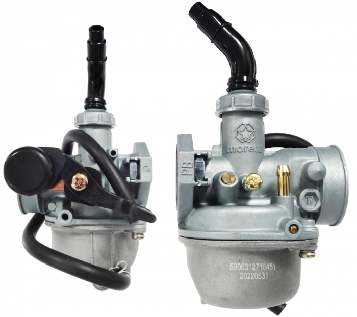 Carburator Moretti PZ19, 110cc 4T, t.15mm, clapeta soc [3]