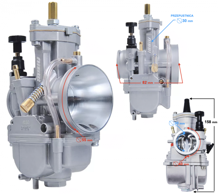 Carburator NIBBI PWK30 30mm Sport [3]