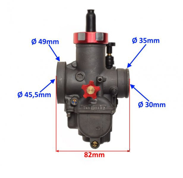 Carburator tuning 30mm 150cc-350cc, diametrul clapetei 29.7mm [2]