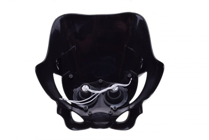 Carena cu far, Enduro, culoare negru [3]