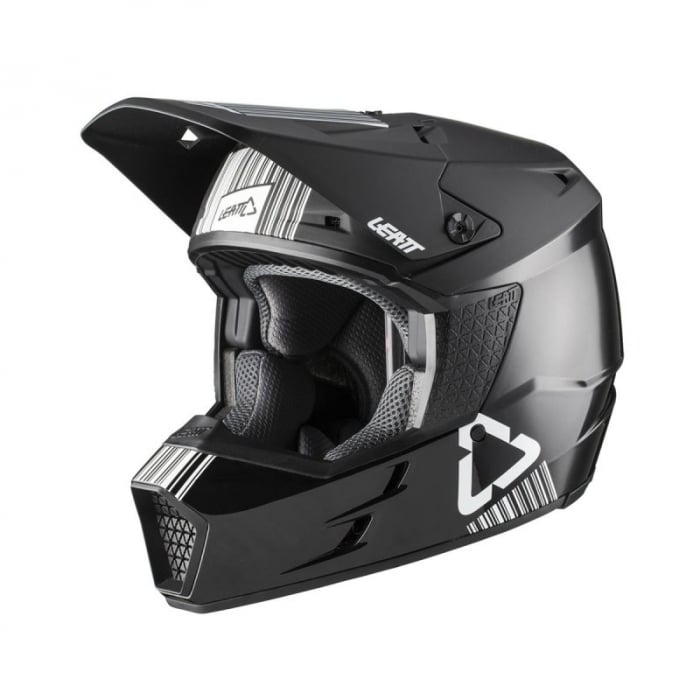 Casca Atv Cross Leatt V20, marimea M, culoare negru alb