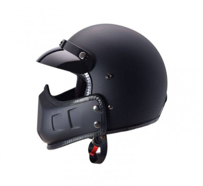 Casca cross/atv, Awina TN8658E, barbie detasabila, marime XL, culoare negru [2]