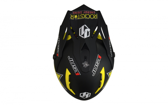 Casca cross/atv, JUST1 J38, ROCKSTAR, marime S (55-56cm), culoare negru/galben [4]