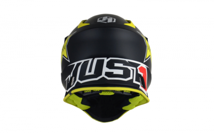 Casca cross/atv, JUST1 J38, ROCKSTAR, marime S (55-56cm), culoare negru/galben [3]